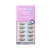image:imageBTArtbox Press On Nails Almond Short French Tip Nails 32 Pcs Full KitA1Garden Party
