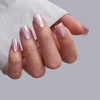 image:imageBTArtbox Press On Nails Almond Short French Tip Nails 32 Pcs Full KitA2Glass Ocean