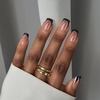 image:imageBTArtbox Press On Nails Almond Short French Tip Nails 32 Pcs Full KitABraveheart