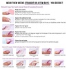 image:imageBTArtbox Press On Nails Almond Short French Tip Nails 32 Pcs Full KitAClassic French
