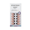image:imageBTArtbox Press On Nails Almond Short French Tip Nails 32 Pcs Full KitADot Couture
