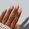 image:imageBTArtbox Press On Nails Almond Short French Tip Nails 32 Pcs Full KitAGold End