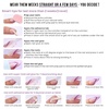 image:imageBTArtbox Press On Nails Almond Short French Tip Nails 32 Pcs Full KitAVanilla Glazed