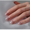image:imageBTArtbox Press On Nails Almond Short French Tip Nails 32 Pcs Full KitB9Edge Play