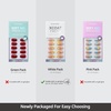 image:imageBTArtbox Press On Nails Almond Short French Tip Nails 32 Pcs Full KitBPinky Swear