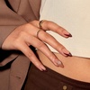 image:imageBTArtbox Press On Nails Almond Short French Tip Nails 32 Pcs Full KitBRosewood