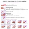 image:imageBTArtbox Press On Nails Almond Short French Tip Nails 32 Pcs Full KitCDinner Star