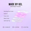 image:imageBTArtbox Press On Nails Almond Short French Tip Nails 32 Pcs Full KitDAthena