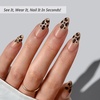 image:imageBTArtbox Press On Nails Almond Short French Tip Nails 32 Pcs Full KitGilder Roar