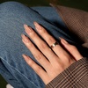 image:imageBTArtbox Press On Nails Almond Short French Tip Nails 32 Pcs Full KitGolden Age