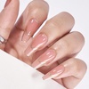 image:imageBTArtbox Press On Nails Almond Short French Tip Nails 32 Pcs Full KitPGilded French