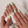 image:imageBTArtbox Press On Nails Short Almond White Glue On Nails 32Pcs Full KitA1Garden Weekend