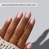 image:imageBTArtbox Press On Nails Short Almond White Glue On Nails 32Pcs Full KitA1Home CEO