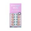 image:imageBTArtbox Press On Nails Short Almond White Glue On Nails 32Pcs Full KitA2Blue Mojito
