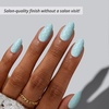 image:imageBTArtbox Press On Nails Short Almond White Glue On Nails 32Pcs Full KitA2Dotted Overalls