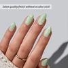 image:imageBTArtbox Press On Nails Short Almond White Glue On Nails 32Pcs Full KitA2Meadow Daisy