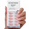 image:imageBTArtbox Press On Nails Short Almond White Glue On Nails 32Pcs Full KitA2Rose Lemonade
