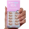 image:imageBTArtbox Press On Nails Short Almond White Glue On Nails 32Pcs Full KitA2The Big Day
