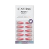 image:imageBTArtbox Press On Nails Short Almond White Glue On Nails 32Pcs Full KitA3Blush Tipsy