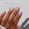 image:imageBTArtbox Press On Nails Short Almond White Glue On Nails 32Pcs Full KitA3DewKissed Bud