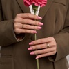 image:imageBTArtbox Press On Nails Short Almond White Glue On Nails 32Pcs Full KitA3Social Grace