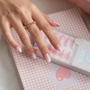 image:imageBTArtbox Press On Nails Short Almond White Glue On Nails 32Pcs Full KitA4Gentle Care