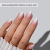 image:imageBTArtbox Press On Nails Short Almond White Glue On Nails 32Pcs Full KitA4Gentle Care