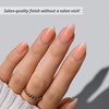 image:imageBTArtbox Press On Nails Short Almond White Glue On Nails 32Pcs Full KitA4Twilight Soft