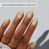 image:imageBTArtbox Press On Nails Short Almond White Glue On Nails 32Pcs Full KitA6Garden Trellis
