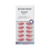 image:imageBTArtbox Press On Nails Short Almond White Glue On Nails 32Pcs Full KitB2First Glimpse