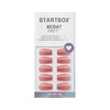 image:imageBTArtbox Press On Nails Short Almond White Glue On Nails 32Pcs Full KitB2Warm Hug