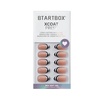 image:imageBTArtbox Press On Nails Short Almond White Glue On Nails 32Pcs Full KitB8Veil Waltz