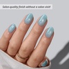 image:imageBTArtbox Press On Nails Short Almond White Glue On Nails 32Pcs Full KitBlue Lagoon