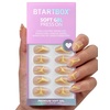 image:imageBTArtbox Press On Nails Short Almond White Glue On Nails 32Pcs Full KitLemon Spark