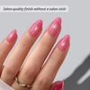image:imageBTArtbox Press On Nails Short Almond White Glue On Nails 32Pcs Full KitWatermelon Slush