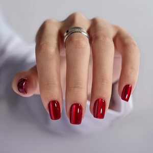 image:imageBTArtbox Press On Nails Almond Short French Tip Nails 32 Pcs Full KitA1Hot Love